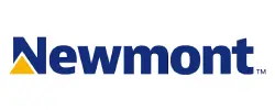 A blue and white logo of wmo